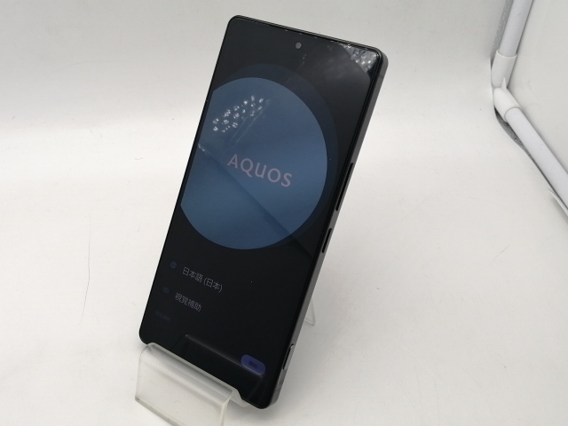 【中古】SHARP docomo 【SIMフリー】 AQUOS R9 pro ブラック 12GB 512GB SH-54E【OSU301】保証期間１ヶ月【ランクB】_1