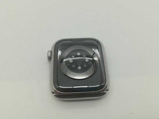 【中古】Apple Apple Watch Series8 41mm Cellular シルバーステンレススチールケース/ホワイトスポーツバンド MNJ53J/A【OSU301】保証期