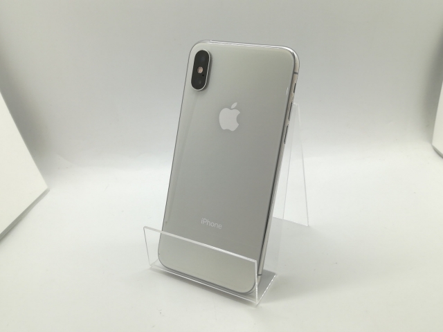 中古】Apple 国内版 【SIMフリー】 iPhone XS 64GB シルバー MTAX2J/A