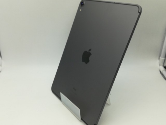 【中古】Apple iPad Pro 11インチ（第1世代） Cellular 64GB スペースグレイ （国内版SIMロックフリー） MU0M2J/A【OSU301】保証期間１ヶ