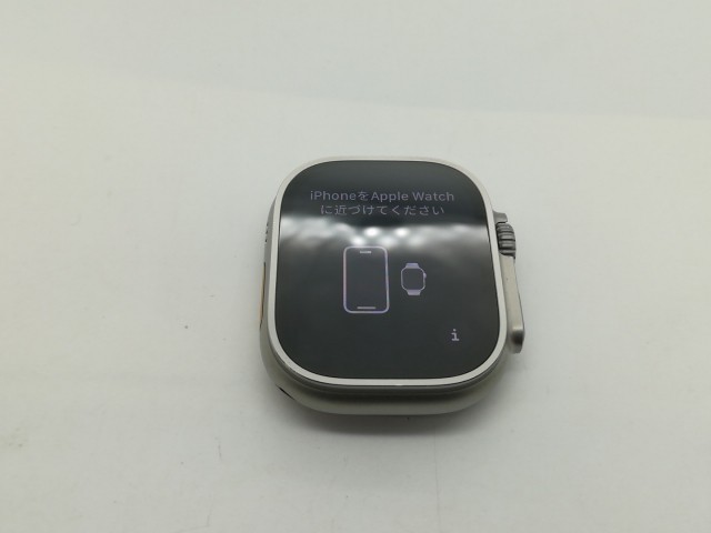 【中古】Apple Apple Watch Ultra2 49mm Cellular チタニウムケース/ブルー/ブラックトレイルループ(M/L) MRF63J/A【OSU301】保証期間１