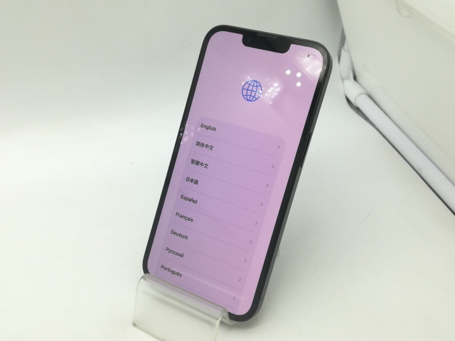 【中古】Apple 国内版 【SIMフリー】 iPhone 16e 256GB ブラック MD1T4J/A【OSU301】保証期間１ヶ月【ランクB】_1