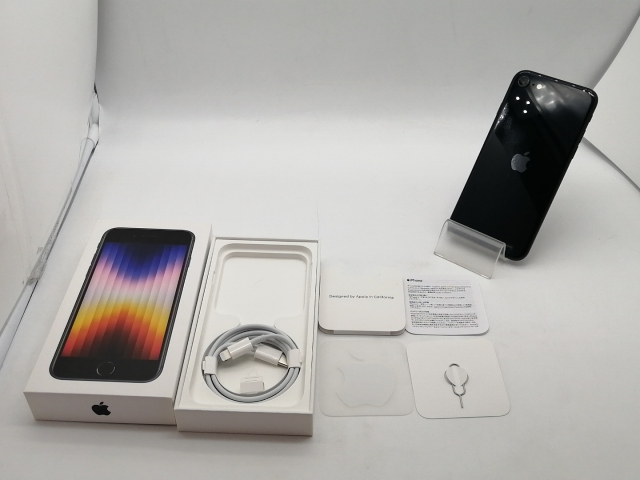 【中古】Apple 楽天モバイル 【SIMフリー】 iPhone SE（第3世代） 64GB ミッドナイト MMYC3J/A【OSU301】保証期間１ヶ月【ランクA】_8