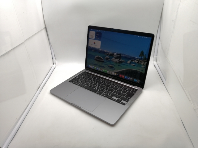 【中古】Apple MacBook Pro 13インチ M1(CPU:8C/GPU:8C) 8GB/256GB スペースグレイ MYD82J/A (M1・2020)【OSU301】保証期間１ヶ月【ランクB】