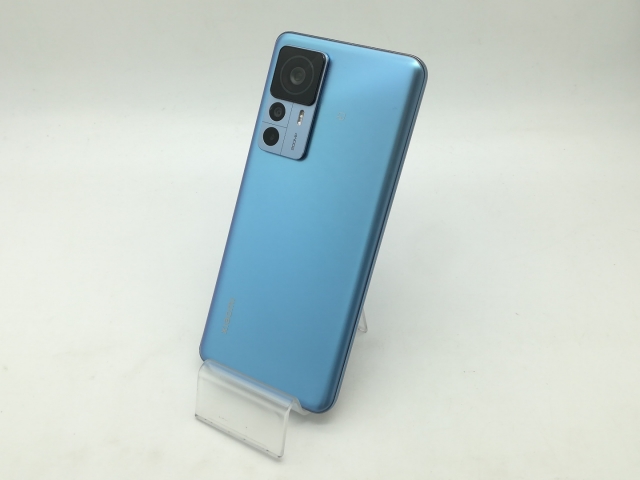 【中古】Xiaomi SoftBank 【SIMフリー】 Xiaomi 12T Pro ブルー 8GB 256GB【OSU301】保証期間１ヶ月【ランクB】