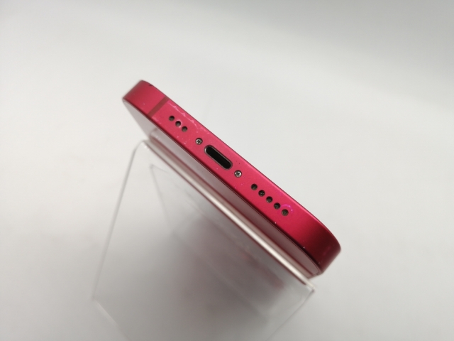 【中古】Apple SoftBank 【SIMフリー】 iPhone 14 128GB (PRODUCT)RED MPV93J/A【OSU301】保証期間１ヶ月【ランクC】_3