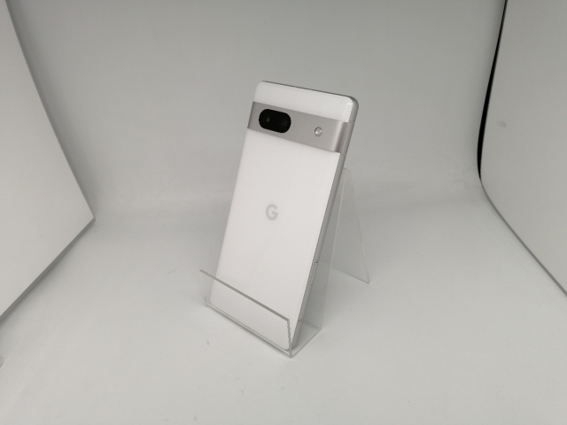 【中古】Google docomo 【SIMフリー】 Pixel 7a スノー 8GB 128GB G82U8【OSU301】保証期間１ヶ月【ランクB】