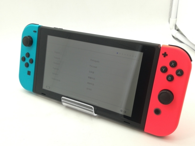 Switch 本体 ネオンブルーレッド【中古】
