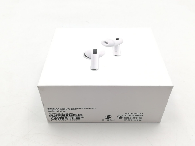 未使用】Apple AirPods Pro 3 MFHP4J/A【OSU301】保証期間1ヶ月