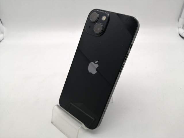 【中古】Apple SoftBank 【SIMフリー】 iPhone 13 128GB ミッドナイト MLNC3J/A【OSU301】保証期間１ヶ月【ランクC】