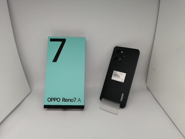 【中古】Oppo 楽天モバイル 【SIMフリー】 OPPO Reno7 A スターリーブラック 6GB 128GB CPH2353【OSU301】保証期間１ヶ月【ランクC】_7