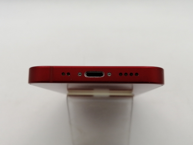 【中古】Apple au 【SIMフリー】 iPhone 13 mini 128GB (PRODUCT)RED MLJG3J/A【OSU301】保証期間１ヶ月【ランクC】