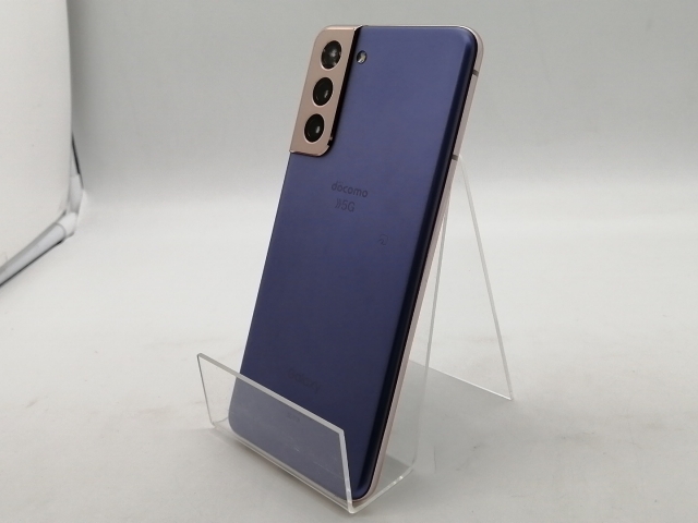 【中古】SAMSUNG docomo 【SIMロック解除済み】 Galaxy S21 5G ファントムバイオレット 8GB 256GB SC-51B【静岡】保証期間１ヶ月【ランクC】