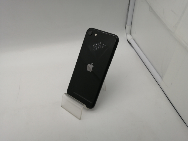 【中古】Apple 国内版 【SIMフリー】 iPhone SE（第2世代） 128GB ブラック MXD02J/A【OSU301】保証期間１ヶ月【ランクC】