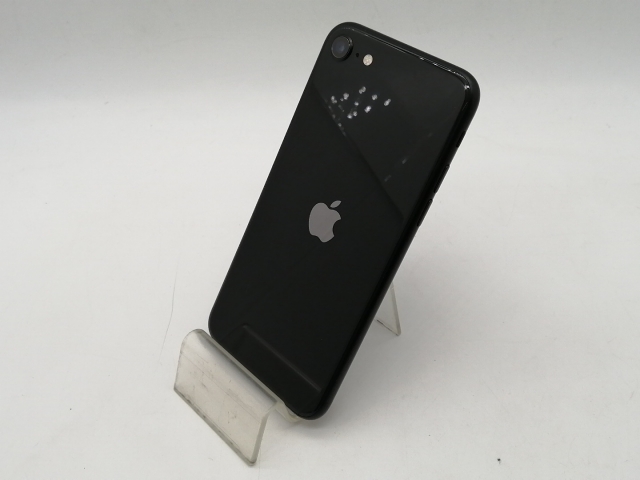 【中古】Apple 国内版 【SIMフリー】 iPhone SE（第2世代） 64GB ブラック MX9R2J/A【OSU301】保証期間１ヶ月【ランクB】
