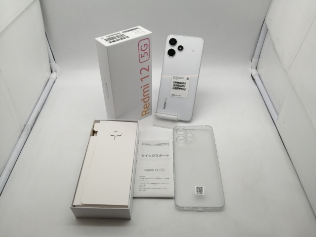 【中古】Xiaomi SoftBank 【SIMフリー】 Redmi 12 5G 4GB 128GB ムーンライトホワイト A401XM【OSU301】保証期間１ヶ月【ランクA】_7