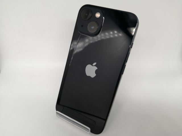 【中古】Apple 国内版 【SIMフリー】 iPhone 13 128GB ミッドナイト MLNC3J/A【OSU301】保証期間１ヶ月【ランクB】