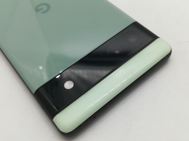 【中古】Google 国内版 【SIM無償性】 Pixel 6a サルヴィア 6GB 128GB GB17L【OSU301】言いはなつ継続期間１ヶ月【位置づけるC】