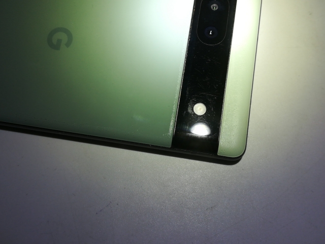 【中古】Google 国内版 【SIM無償性】 Pixel 6a サルヴィア 6GB 128GB GB17L【OSU301】言いはなつ継続期間１ヶ月【位置づけるC】