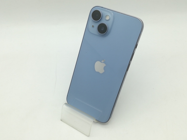 中古】Apple 国内版 【SIMフリー】 iPhone 14 128GB ブルー MPVJ3J/A 