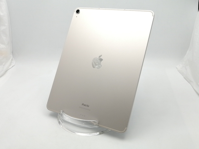 【中古】Apple 国内版 【SIMフリー】 13インチ iPad Air（M2/2024） 128GB スターライト MV6T3J/A【ECセンター】保証期間１ヶ月【ランクA】