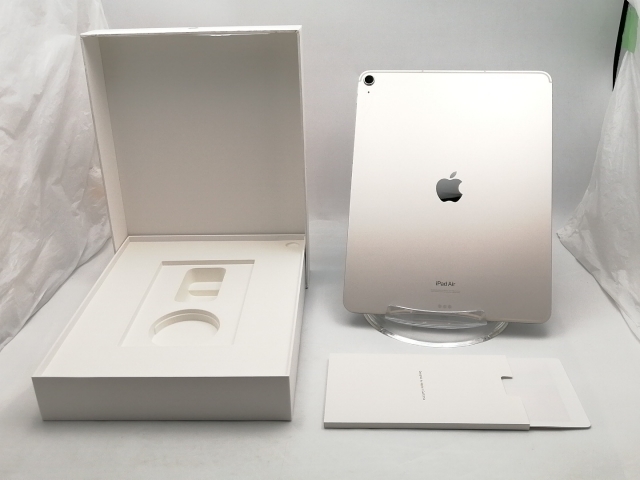 【中古】Apple 国内版 【SIMフリー】 13インチ iPad Air（M2/2024） 128GB スターライト MV6T3J/A【ECセンター】保証期間１ヶ月【ランクA】_7