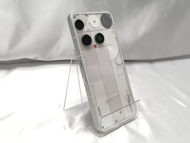 中古】NOTHING 国内版 【SIMフリー】 Nothing Phone (3) ホワイト 12GB 