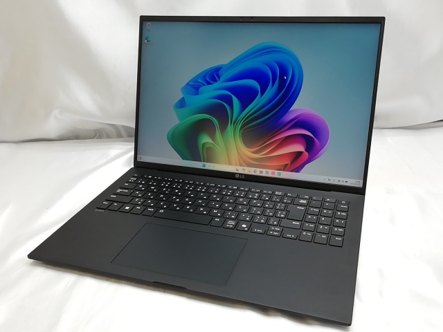 【中古】LG電子 LG gram 16Z90TL-GU75J オブシディアンブラック【Ultra7 256V 16G 512G(SSD) WiFi 16LCD】【ECセンター】保証期間１ヶ月【ランクB】