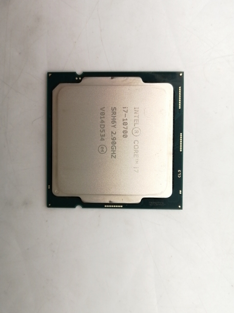 中古】Intel Core i7-10700 (2.9GHz/TB:4.8GHz) BOX LGA1200/8C/16T/L3
