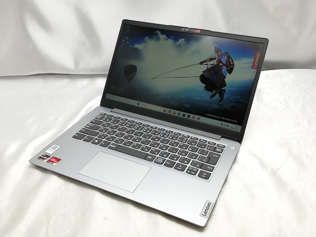 【中古】Lenovo IdeaPad Slim 170 82VF004WJP クラウドグレー【R5 7520U 8G 256G(SSD) WiFi 14LCD(1920x1080)】【ECセンター】保証期間１ヶ月【ランクA】