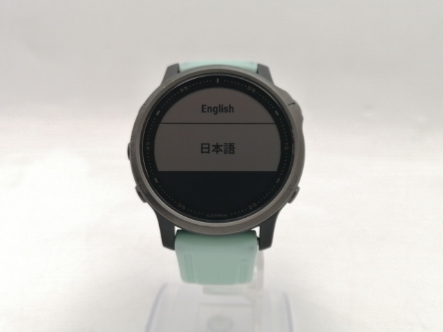 【中古】Garmin fenix 6S Sapphire - Black DLC 010-02159-7D【ECセンター】保証期間１ヶ月【ランクB】