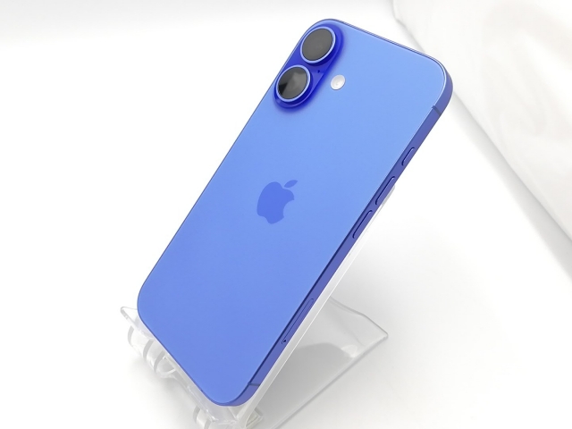 中古】Apple 国内版 【SIMフリー】 iPhone 16 128GB ウルトラマリン