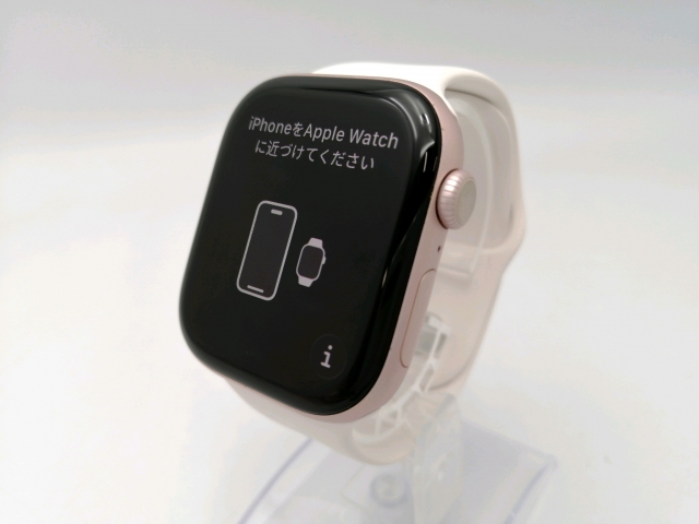 【中古】Apple Apple Watch Series10 46mm GPS ローズゴールドアルミニウムケース/ライトブラッシュスポーツバンド (S/M) MWWT3J/A【ECセンター】保証期間１ヶ月【ランクA】