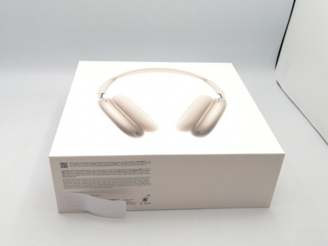 【未使用】Apple AirPods Max 2 スターライト MHWL4ZA/A【ECセンター】保証期間１ヶ月