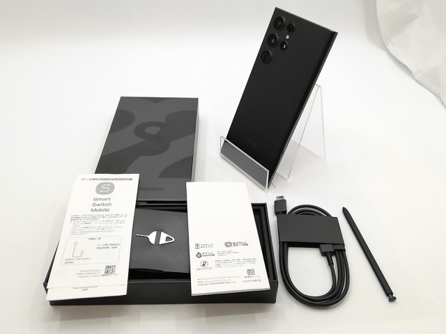 galaxy s22 ultra au版 バーガンディ 国内版 Galaxy S22 Ultra