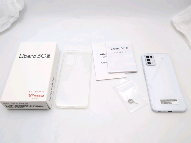 【中古】ZTE ymobile 【SIMフリー】 Libero 5G III 4GB 64GB ホワイト A202ZT【ECセンター】保証期間１ヶ月【ランクA】_2