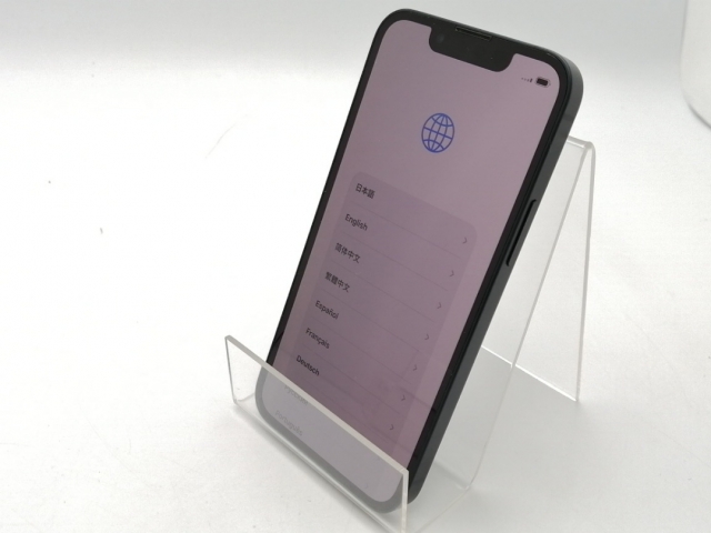 【中古】Apple 国内版 【SIMフリー】 iPhone 13 mini 128GB ミッドナイト MLJC3J/A【ECセンター】保証期間１ヶ月【ランクB】_1