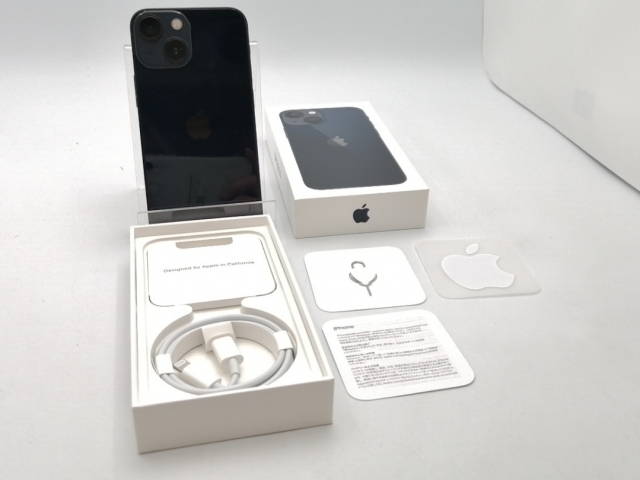 【中古】Apple 国内版 【SIMフリー】 iPhone 13 mini 128GB ミッドナイト MLJC3J/A【ECセンター】保証期間１ヶ月【ランクB】_7