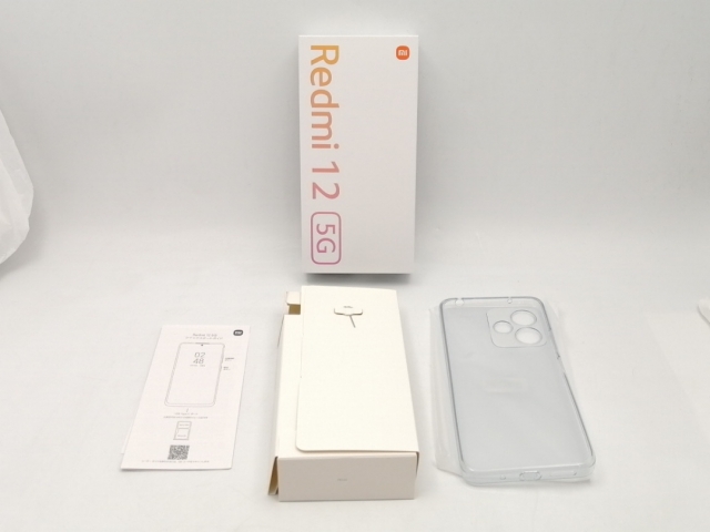 【中古】Xiaomi 国内版 【SIMフリー】 Redmi 12 5G 4GB 128GB ミッドナイトブラック 23076RA4BR【ECセンター】保証期間１ヶ月【ランクB】_7