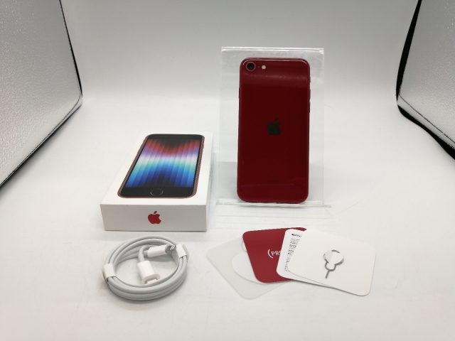 【中古】Apple SoftBank 【SIMフリー】 iPhone SE（第3世代） 128GB (PRODUCT)RED MMYH3J/A【大阪本店】保証期間１ヶ月【ランクB】_9