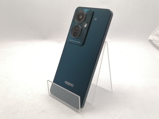 【中古】Oppo 国内版 【SIMフリー】 OPPO Reno11 A ダークグリーン 8GB 128GB CPH2603【ECセンター】保証期間１ヶ月【ランクB】