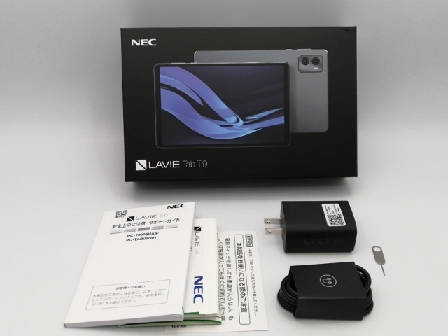 【中古】NEC 国内版 【Wi-Fi】 LAVIE Tab T9 T0995/HAS ストームグレー PC-T0995HAS 【SM8475P/8GB/128GB】【ECセンター】保証期間１ヶ月【ランクA】_7