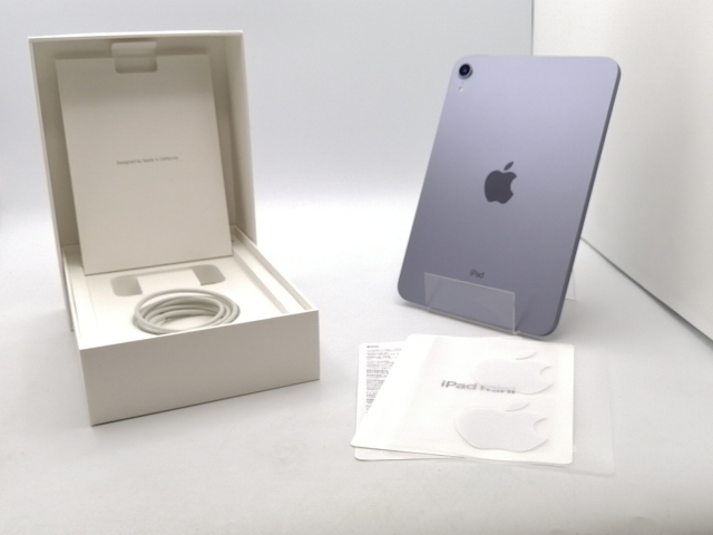 中古】Apple iPad mini（第6世代/2021） Wi-Fiモデル 256GB パープル 