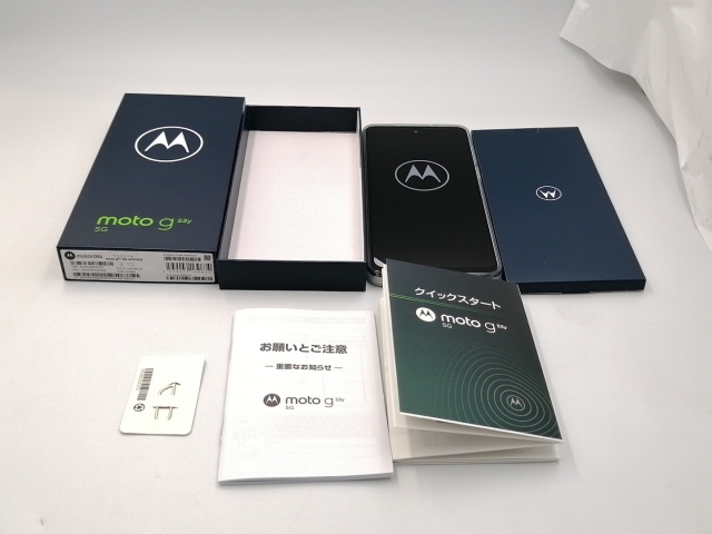 【未使用】MOTOROLA ymobile 【SIMフリー】 moto g53y 5G ペールピンク 4GB 128GB A301MO【ECセンター】保証期間３ヶ月_3