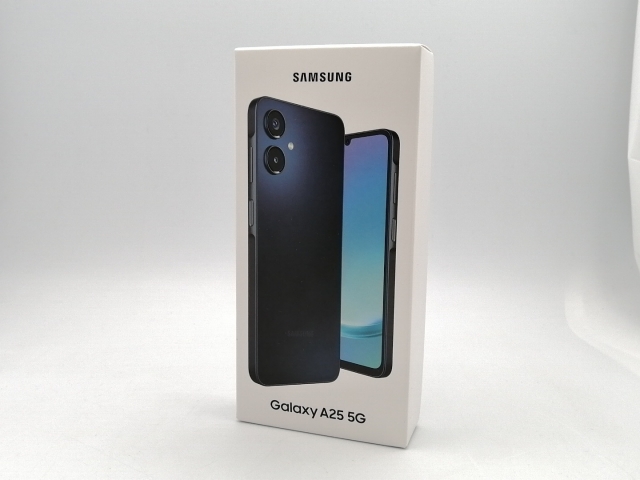 【未使用】SAMSUNG UQmobile 【SIMフリー】 Galaxy A25 5G ブラック 4GB 64GB SCG33【ECセンター】保証期間３ヶ月