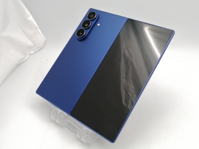 【中古】SAMSUNG 国内版 【SIMフリー】 Galaxy Z Fold7 ブルーシャドウ 12GB 256GB SM-F966Q【ECセンター】保証期間１ヶ月【ランクB】