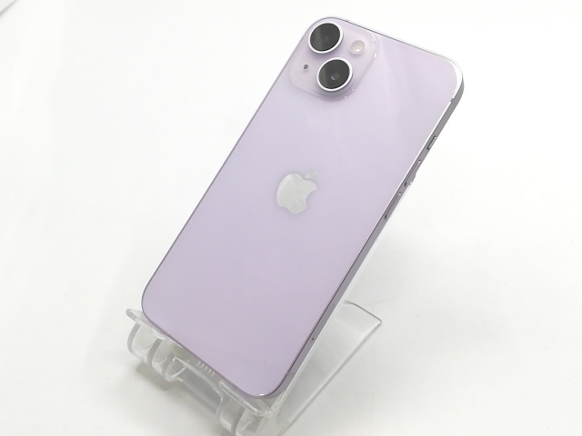 iPhone14 plus 128gb パープル　バッテリー100% ムスビー｜『新品同様』Phone 14Plus 128GB SIMフリーバッテリー