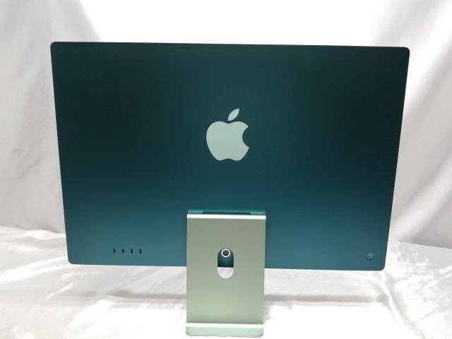 中古】Apple iMac 24インチ CTO (M1・2021) グリーン M1(CPU:8C/GPU:8C