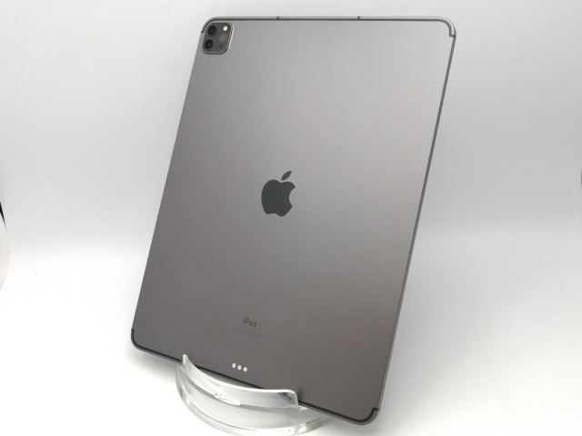 【中古】Apple docomo 【SIMロック解除済み】 12.9インチ iPad Pro（第5世代/2021） 512GB スペースグレイ MHR83J/A【ECセンター】保証期間１ヶ月【ランクB】