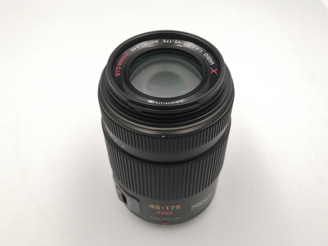 【中古】Panasonic LUMIX G X VARIO PZ 45-175mmF4.0-5.6 ASPH. POWER O.I.S. (ブラック）【ECセンター】保証期間１ヶ月【ランクB】